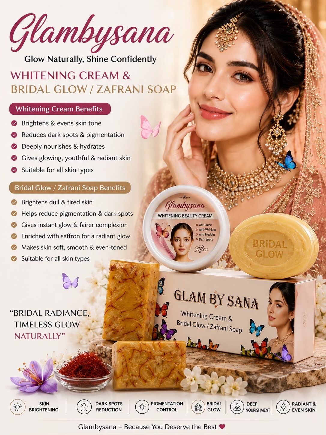 Glam By Sana Premium Soap Collection